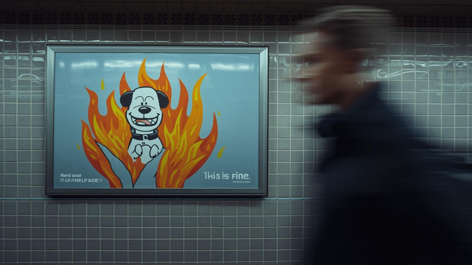 Meme Wars: The Fight Over the Famous “This is Fine” Dog